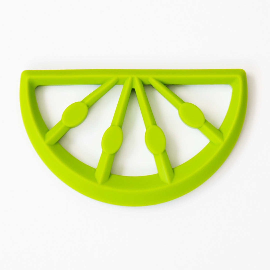 Citrus Silicone Teether-the little haven