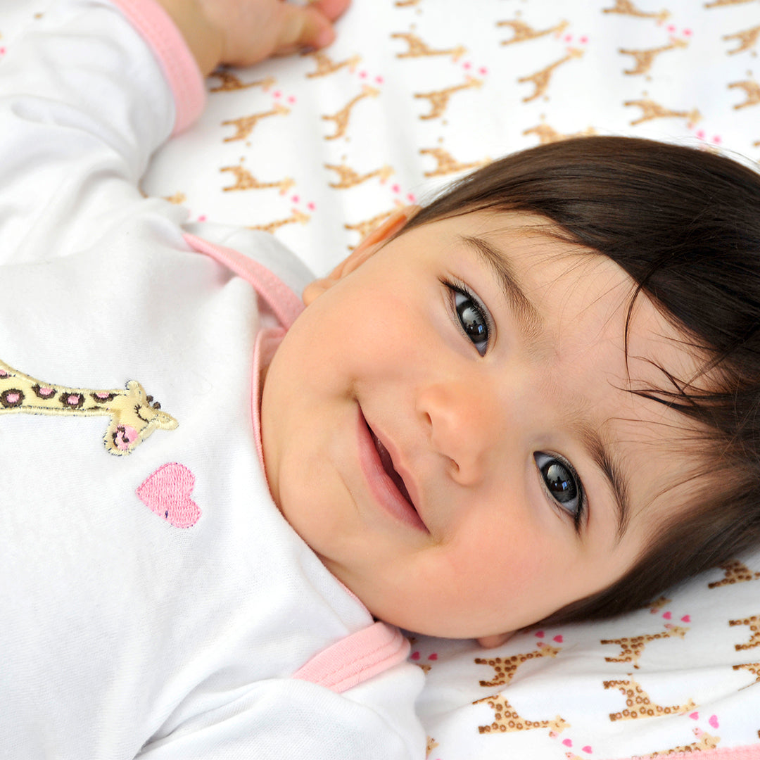 Bluebird & Honey - Giraffe Story Tee-the little haven
