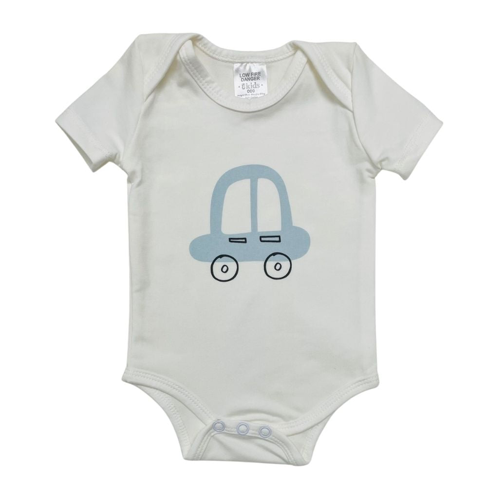 eskids-baby-short-sleeve-set-car-000-bodysuit-bib-the little haven