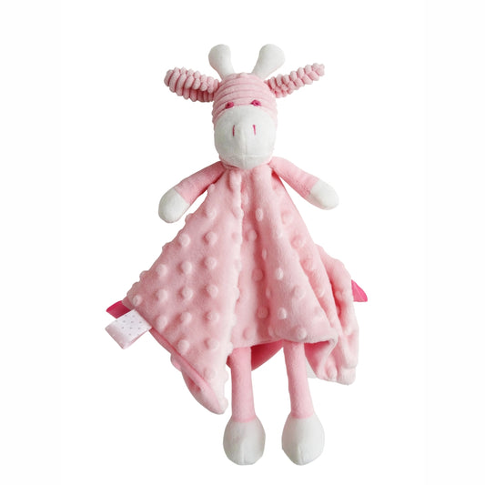 es-kids-giraffe-comforter-pink-30cm-the little haven