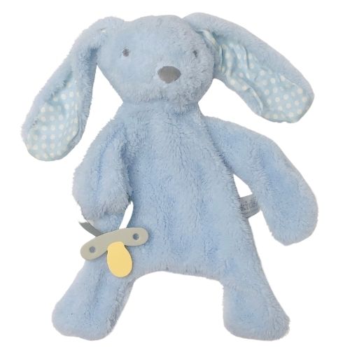 eskids-bunny-comforter-dummy-holder-blue-stripe-the little haven