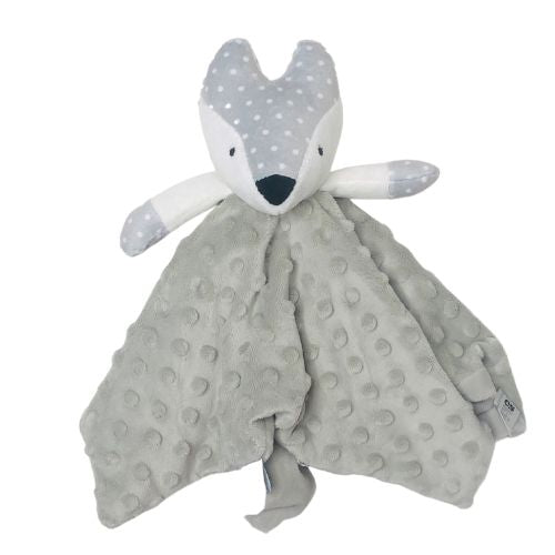 es-kids-fox-comforter-grey-30cm-the little haven