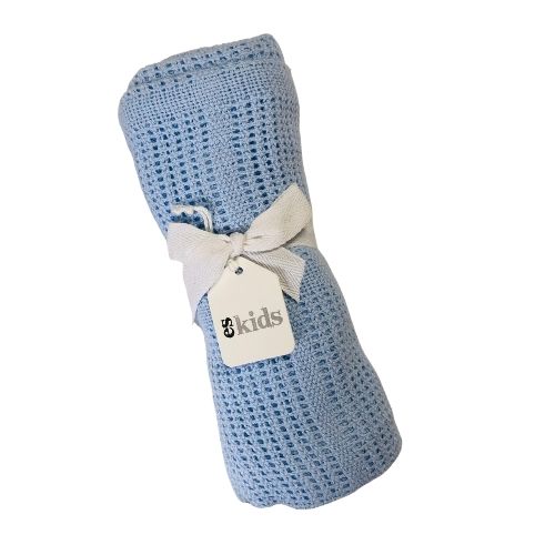 eskids-crochet-cotton-baby-blanket-blue-70x90cm-the little haven