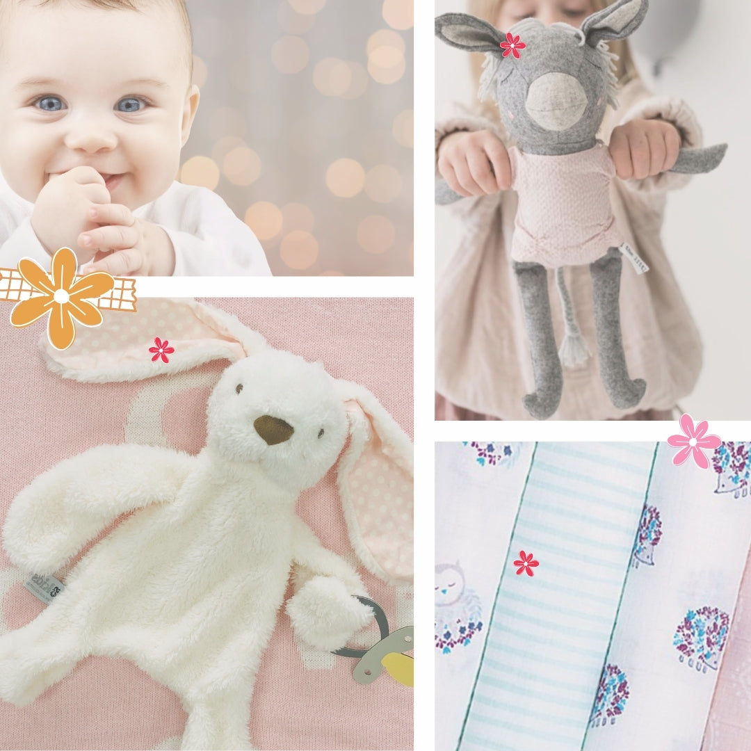 Collage of The Little Haven products