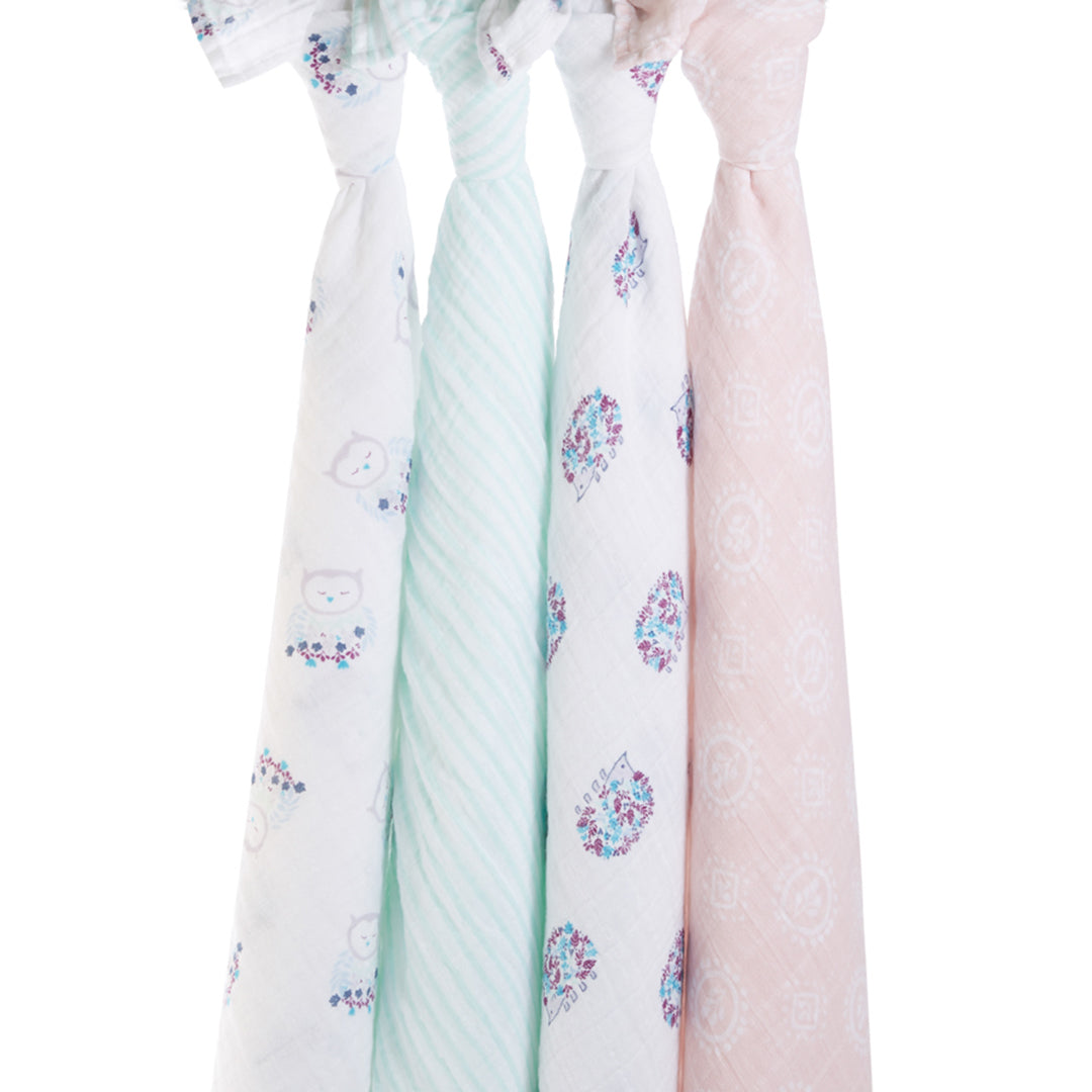 Thistle - Classic Swaddle Pack of 4-the little haven
