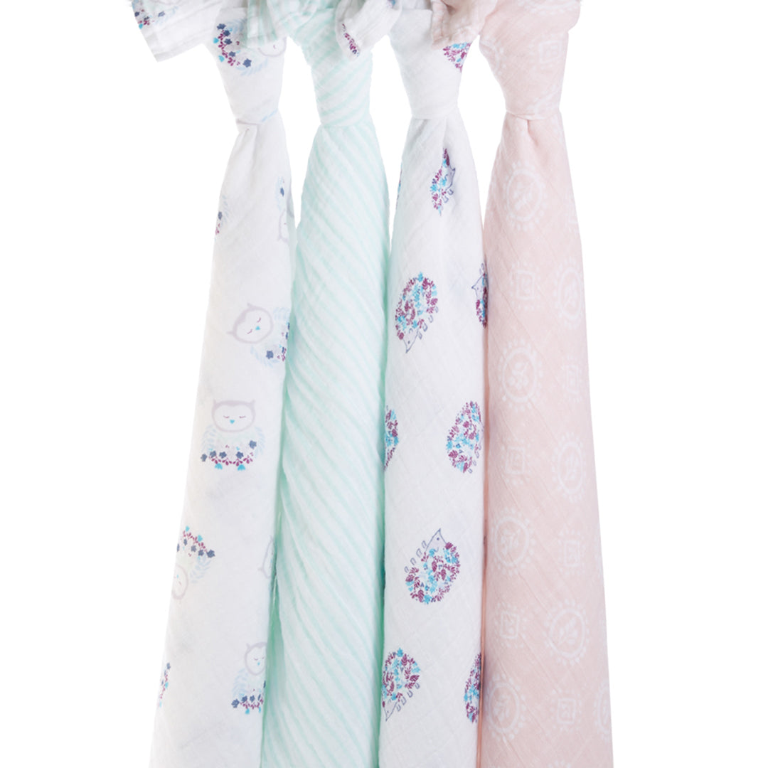 Thistle - Classic Swaddle Pack of 4-the little haven