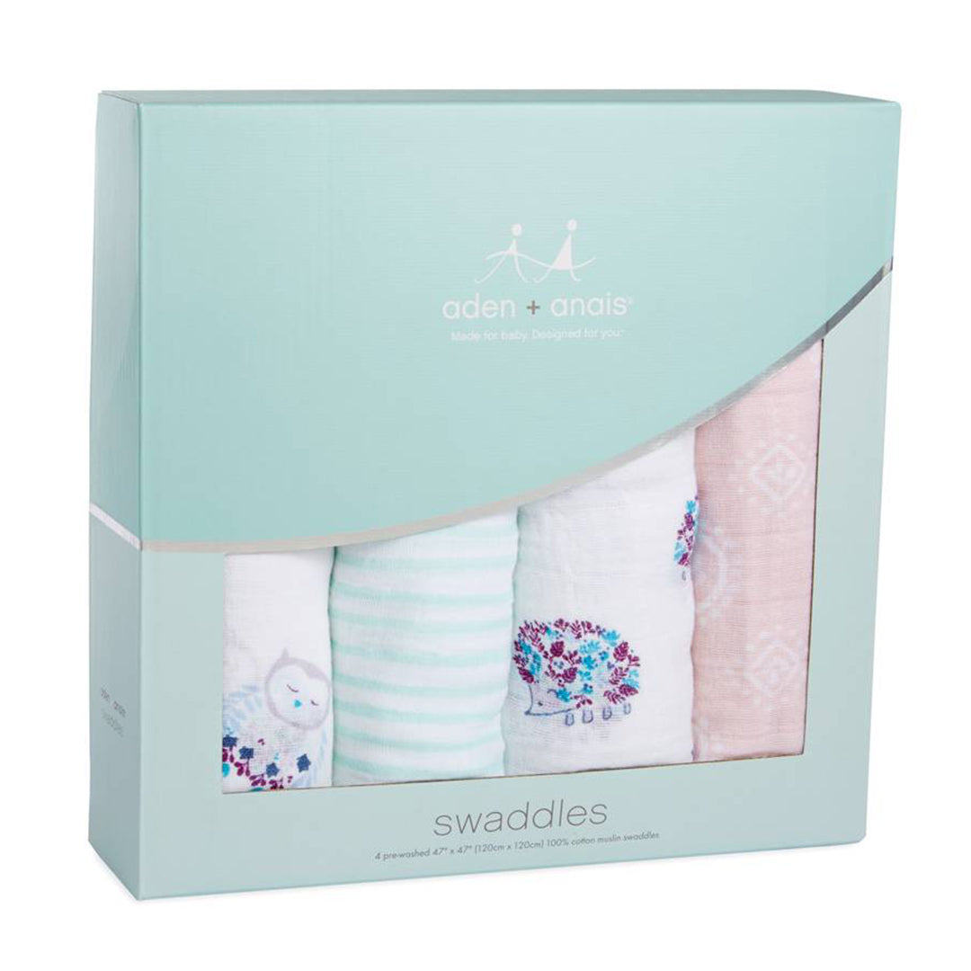 Thistle - Classic Swaddle Pack of 4-the little haven