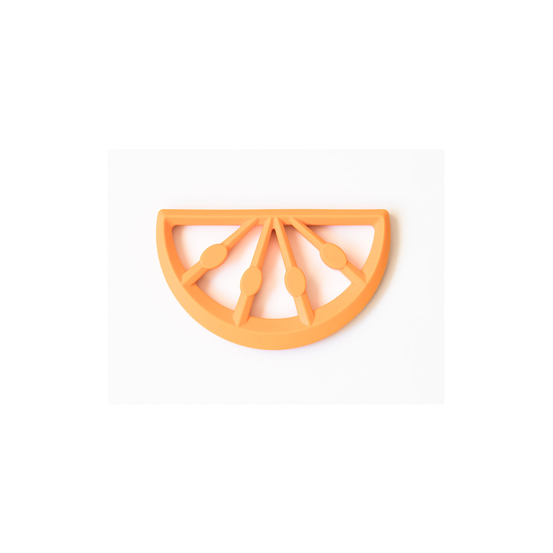 Citrus Silicone Teether-the little haven