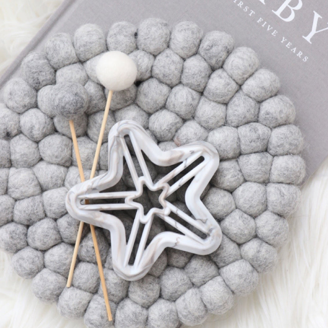 Shooting Star Silicone Teether-the little haven