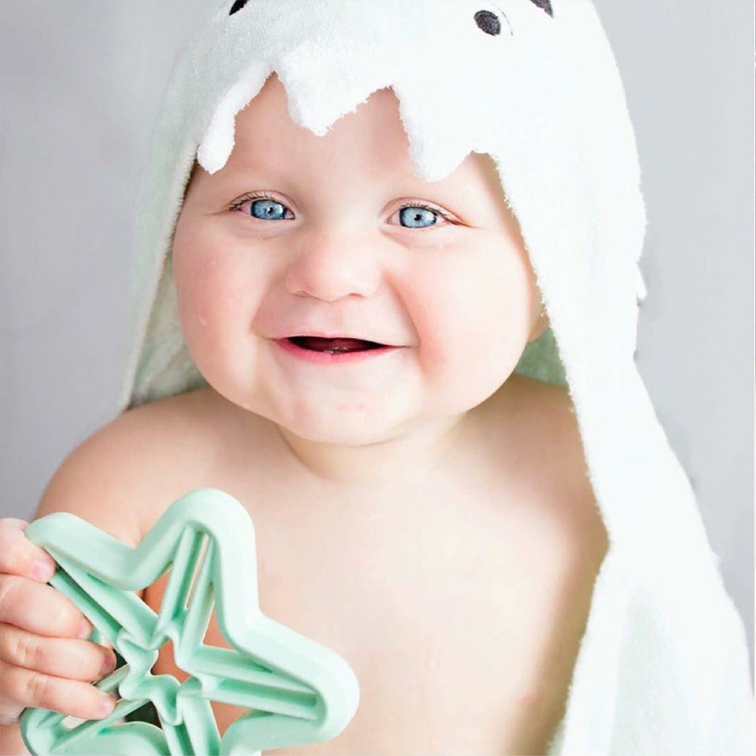 Shooting Star Silicone Teether-the little haven
