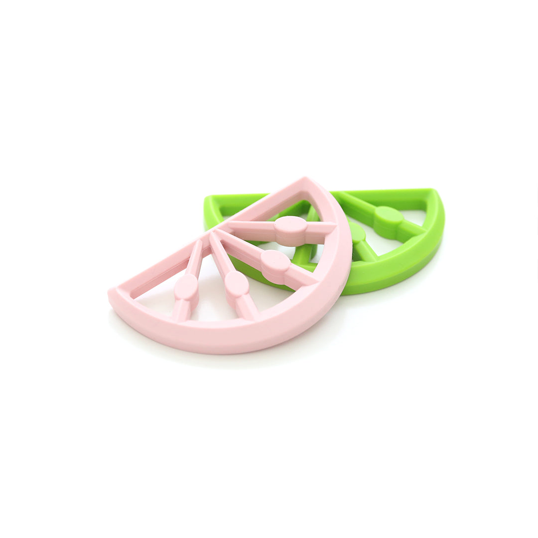 Citrus Silicone Teether-the little haven