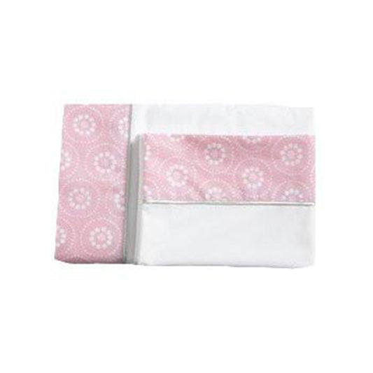 Lilly & Lolly - Pink Fizz Fitted Sheet Set-the little haven