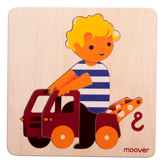 Moover Baby Truck Puzzle-the little haven
