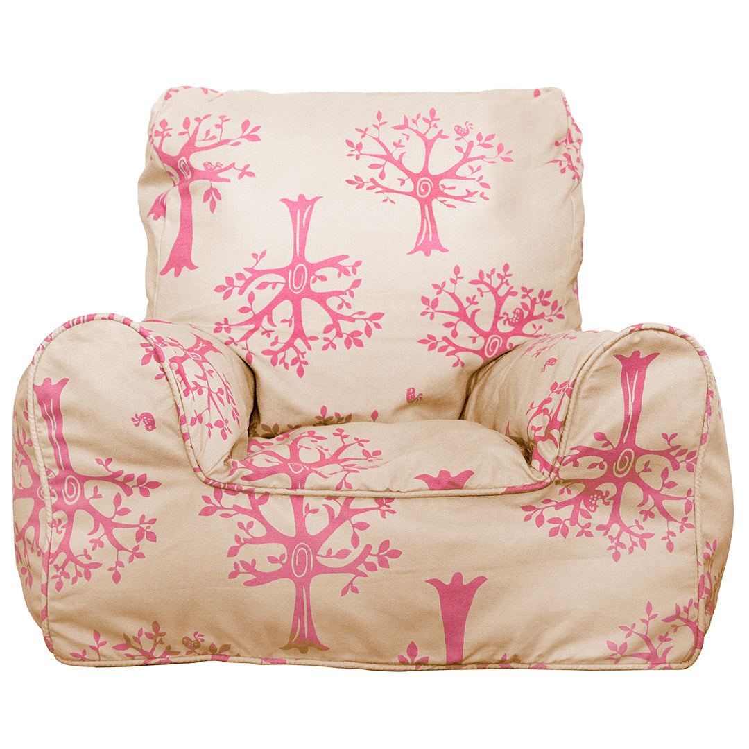 Orchard Pink Bean Chair-the little haven