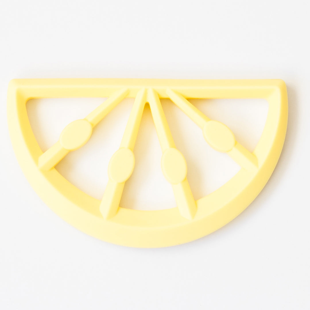 Citrus Silicone Teether-the little haven